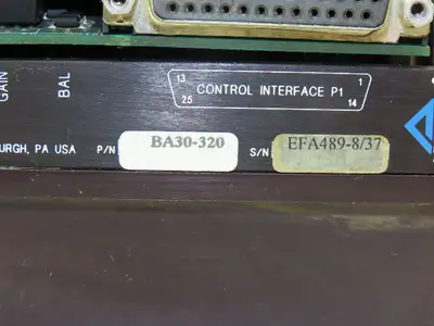 Aerotech BA30-320 Servo Amplifier Drive Controller 320V