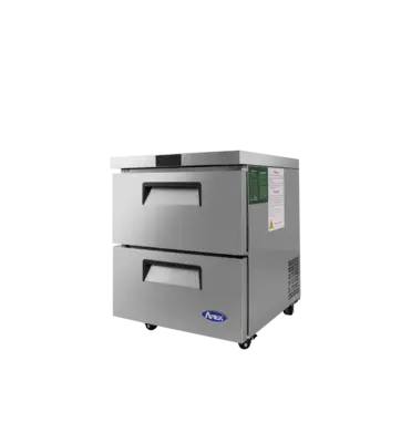 New | in-Stock Atosa New Atosa MGF8420GR 27'' Two-Drawer Undercounter Freezer Undercounter Freezers Illinois US | Falcon Restaurant Supply #1375533