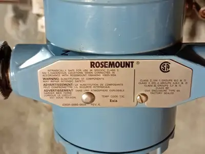 USED ROSEMOUNT 3051CD2A02A1AS5C604