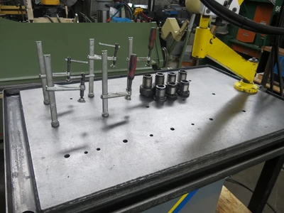 Flex Arm Hydraulic Tapping Arm & Table