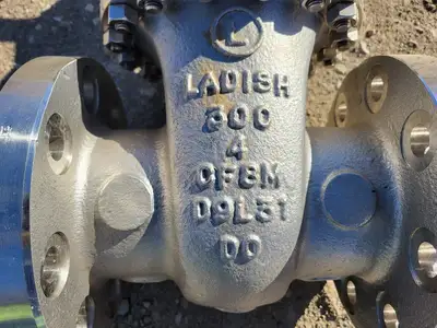 4" Class 300 Gate Valve B16.34