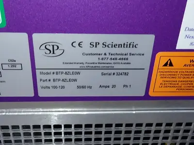 USED SP SCIENTIFIC BTP8ZLE0W