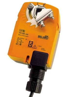 Belimo TFB120 Damper Actuator, 22 in-lb [2.5 Nm], Spring Return, AC 100...240 V [New]