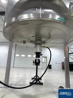USED Lee Industries 1,000 Liter Lee Industries Reactor, Model 1000LU