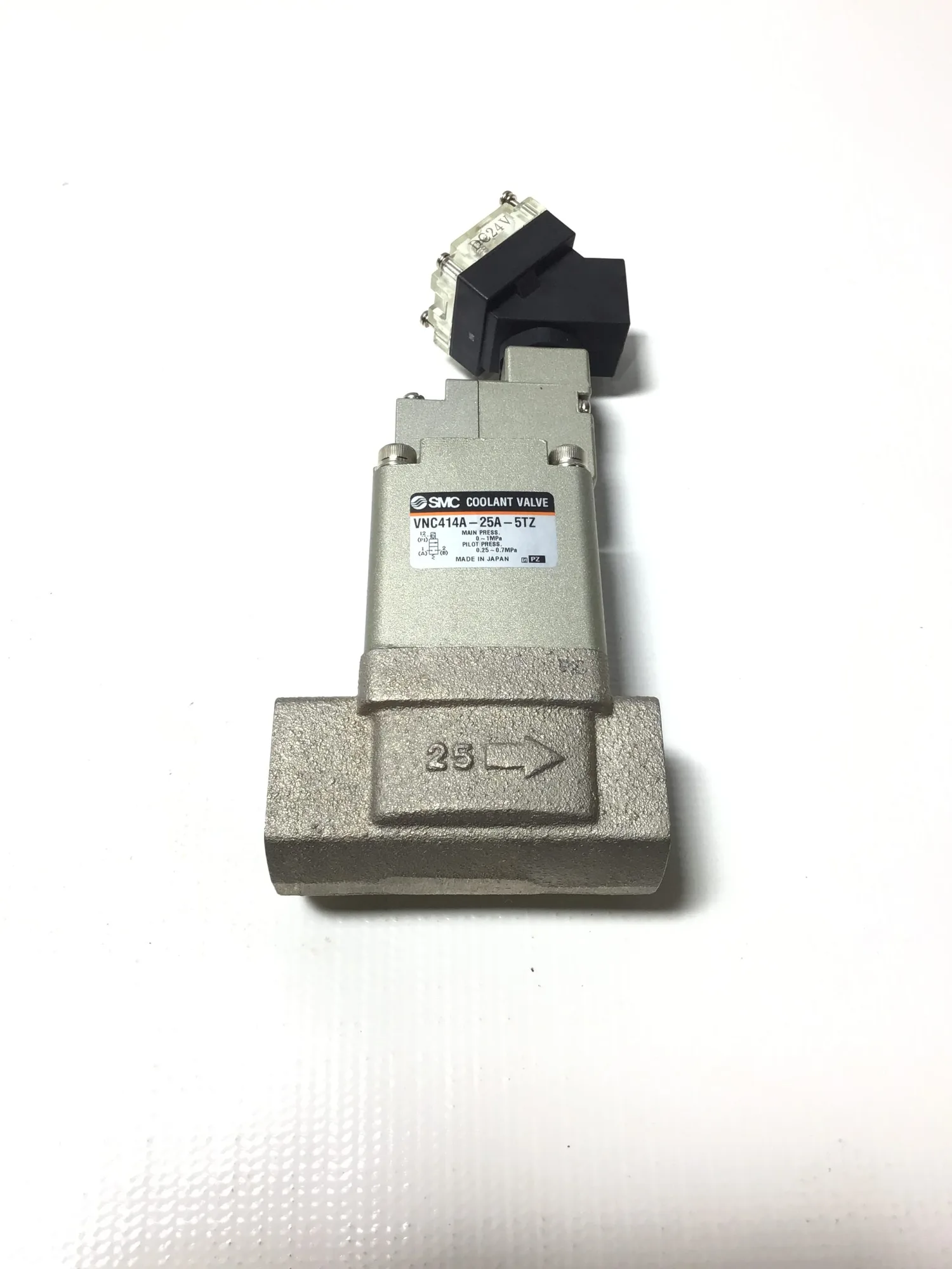 SMC V0301-005TZ-X302 – VNC414A-25A-5TZ Solenoid Valve & Coolant Valve