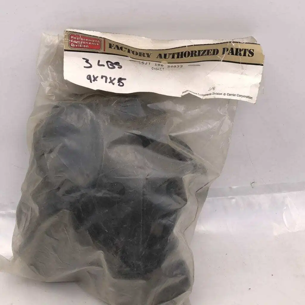 Carrier Replacement Parts 16JT 100 34033 Gasket -NIB