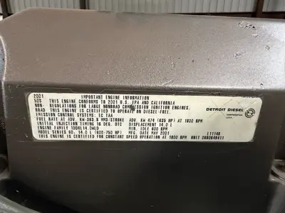Used DETROIT DIESEL SERIES 60 Generators Oklahoma US | Oil The Woodlands Group #1498250