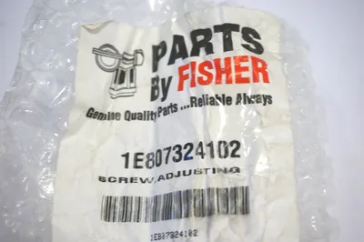 NEW FISHER 1E807324102 ADJUSTING SCREW