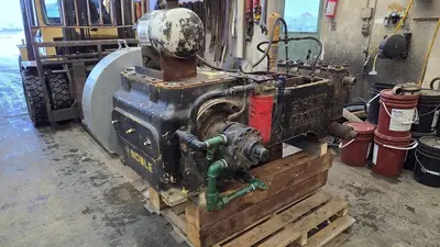 USED GARDNER DENVER TEEF 3X5 TRIPLEX PUMP