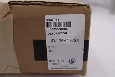 EMERSON ROSEMOUNT 3535B30G04 ADAPTOR PLATE ASSY STOCK #G-77