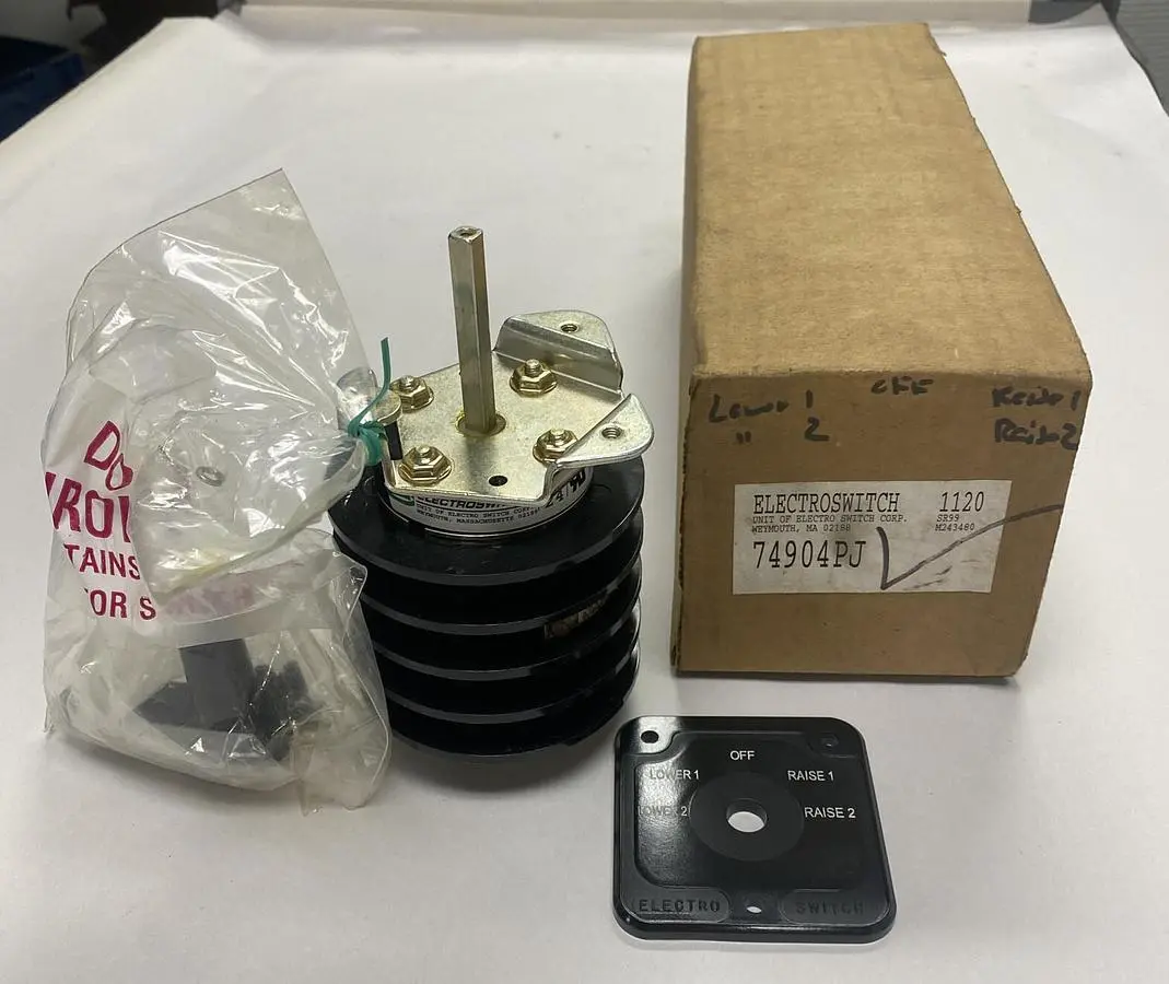 Used ELECTROSWITCH 74904PJ Miscellaneous Equipment (Electrical & Power) | Surplus Asset Holdings #1194960