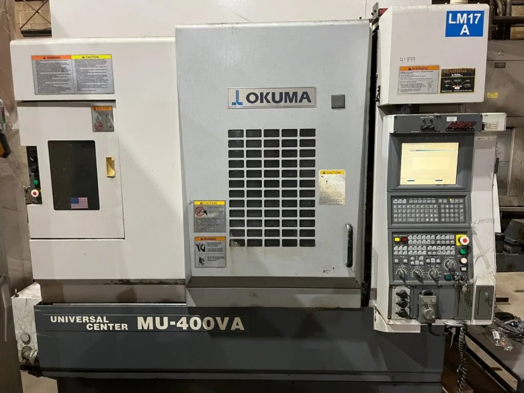 Used 2005 OKUMA MU-400VA Vertical Machining Centers (5-Axis or More) Georgia US | The Equipment Hub #1325168