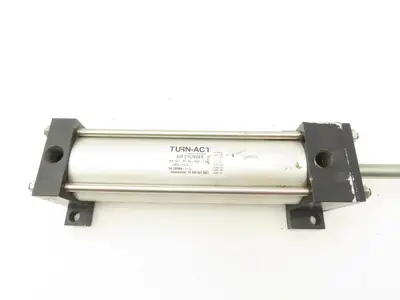 Turn Act TAC25SSMS27.25CB26PS152 Pneumatic Air Cylinder 2.5" Bore 7.25" Stroke