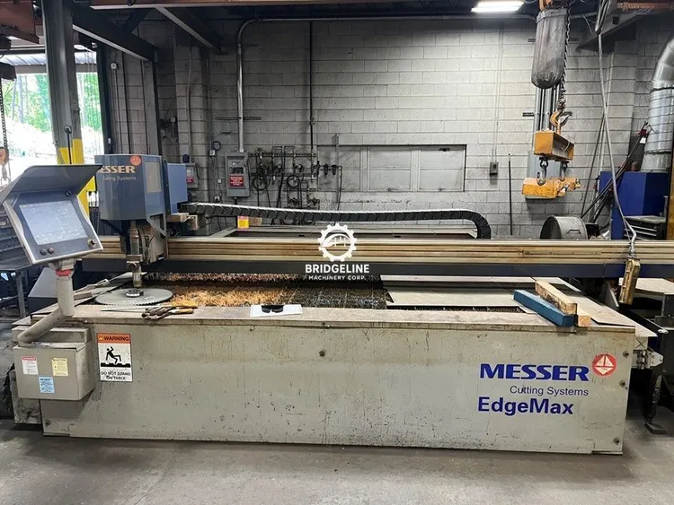 Used MESSER EDGEMAX 10X12 Plasma Cutters Illinois US | Bridgeline Machinery Corp. #1084931