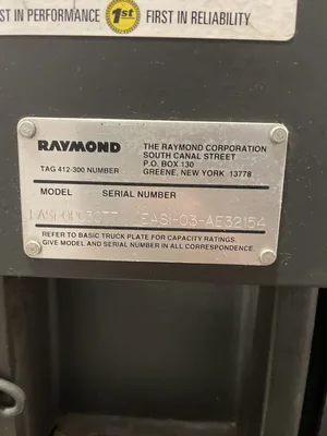 Raymond EASi-OPC30TT Order Picker Forklift/Fork Truck 24V 875AH