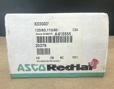 NEW ASCO 8223G027