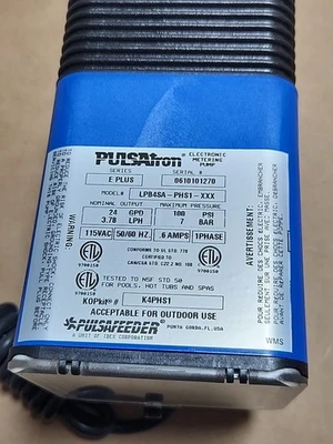 NEW Pulsatron LPB4SA-PHS1-XXX