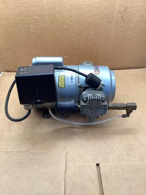 Gast 4LCB-21-M45OX; Piston Oil-Less Air Compressor/Vacuum Pump