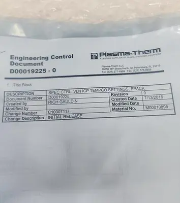VERSALINE PLASMATHERM
