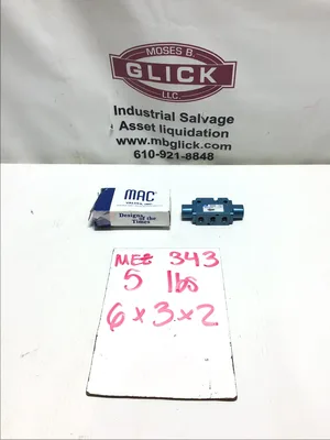MAC 180003-112-0003 4-Way Pneumatic Valve 150 PSI