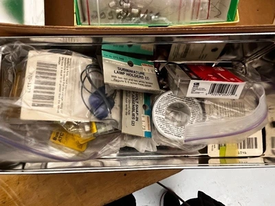 Assorted Electronic Hardware and Components Lot