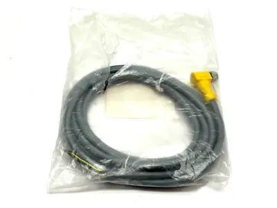 NEW TURCK EUROFAST SINGLE ENDED CORDSET RT ANGLE 8-PIN 3M LENGTH U0949-44