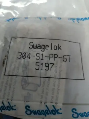 New | in-Stock SWAGELOK 304-S1-PP-6T Valves/Fittings Ohio US | Surplus Asset Holdings #1246938