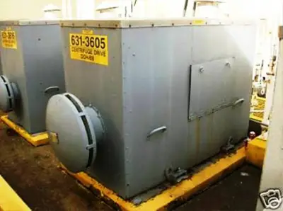 Western States 40 x 24 Quadramatic perforate basket centrifuge, 316SS.