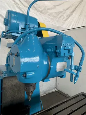 VAN-NORMAN NO. 38 VERTICAL UNIVERSAL 50-TAPER MILLING MACHINE. STOCK # 0255424
