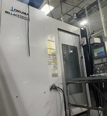 2007 OKUMA MILLAC 800VH MACHINING CENTERS, HORIZ./VERT., N/C & CNC | Wheeler Machinery Sales (1)