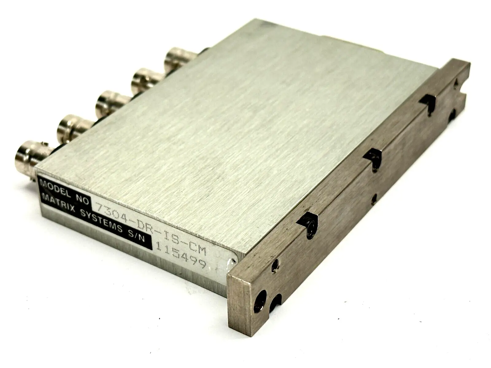 7304-DR-IS-CM | Matrix Systems  Coaxial Relay Module 7000 Series Options DR IS CM - Used