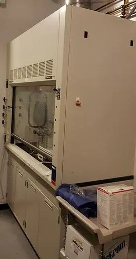 FISHER HAMILTON FUMEHOOD WITH CABINET