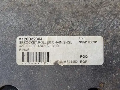 Roller Chain Sprocket No. 120B32304