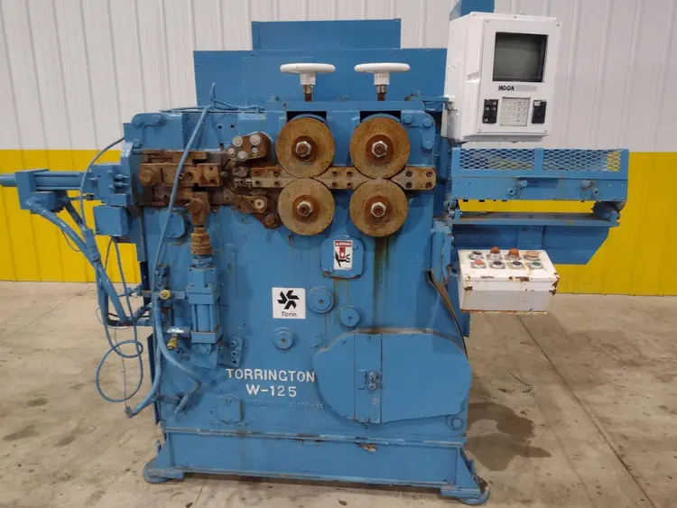 Used TORRINGTON W-125 Wire Spring Coilers Ohio US | Yoder Brothers machinery #91517
