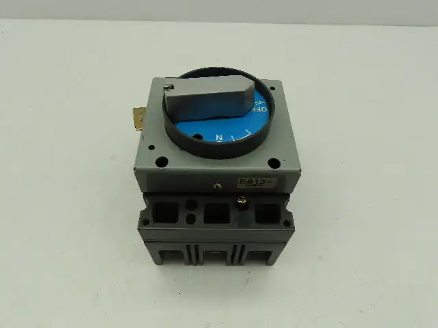 General Electric TED136D15 3 Pole Circuit Breaker 15 Amp. 600 Vac. W/ Turn Trip
