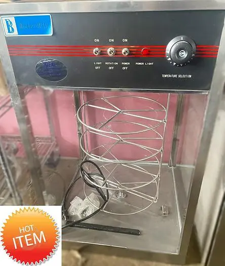 Revolving Pizza or food display warmer