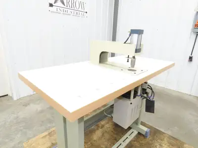 Changzhou JT-50-Q Ultrasonic Welding Sewing Head Unit Press 18x20mm Foot 220V