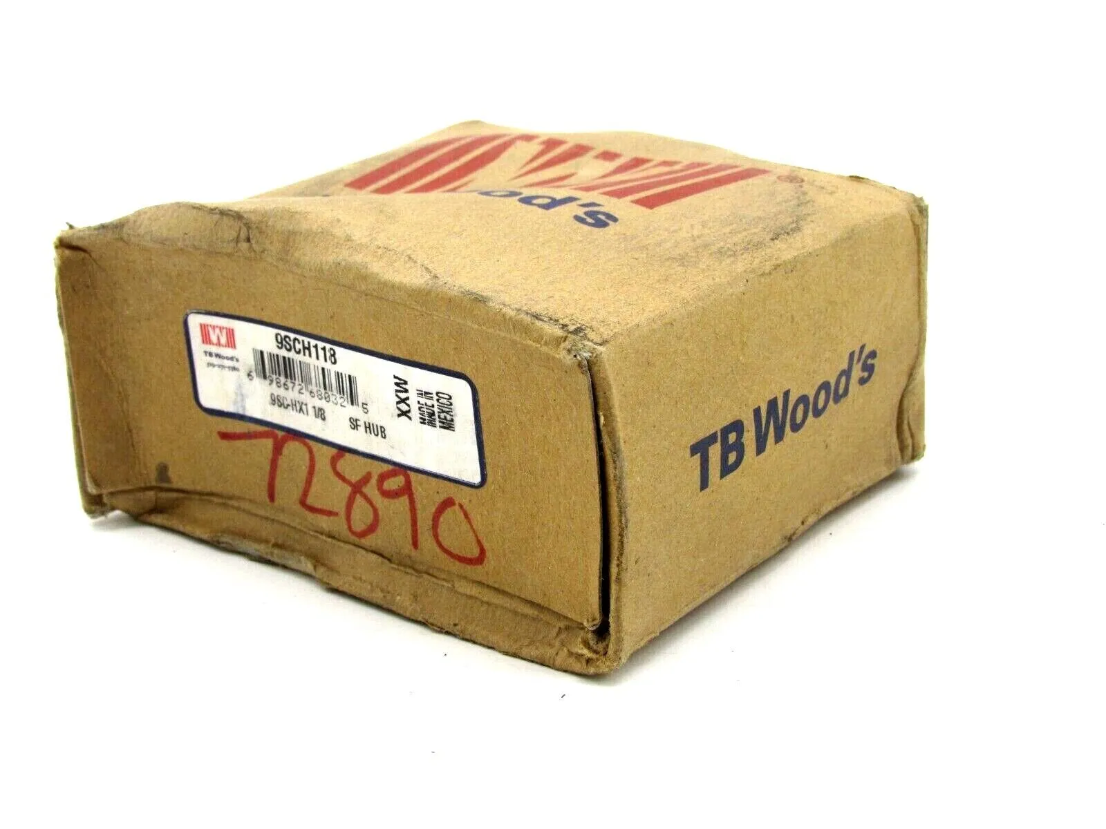 NEW TB WOODS 9SCH118 COUPLING HUB SPACER 9SC-HX1 1/8