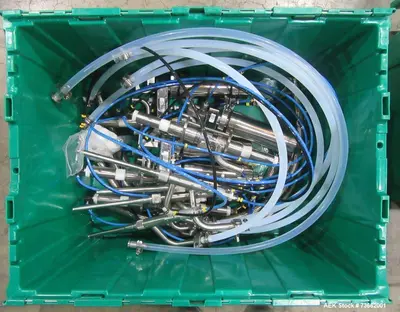 Used CAPMATIC VERIFILL Liquid & Paste Complete Packaging Lines Illinois US | Aaron Equipment #1130451