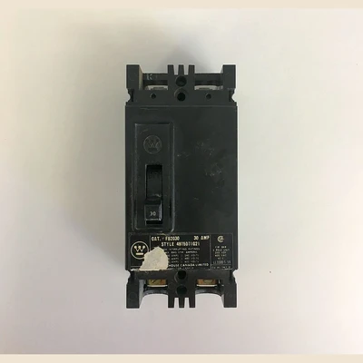 Westinghouse 2 Pole 30 Amp FB Breaker