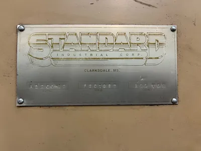 1987 STANDARD INDUSTRIAL AB200-12 Fabricating/Presses, Press-Brake | Machinery Central (7)