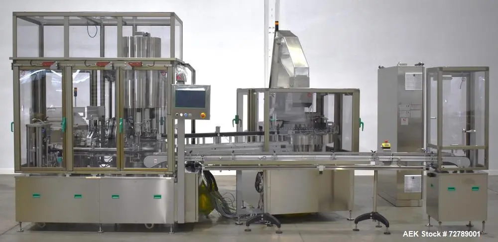 Used MARCHESINI LINE 1 Cosmetic Complete Packaging Lines Illinois US | Aaron Equipment #87107