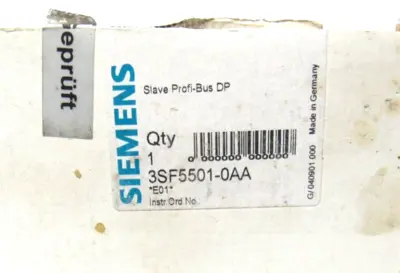 NEW SIEMENS 3SF5501-0AA DP-SLAVE 3SF55010AA