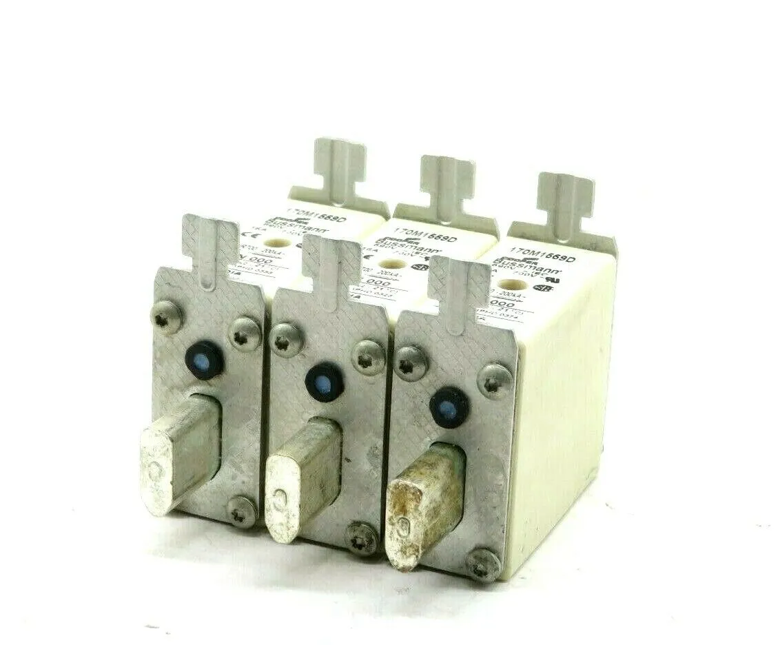 3 NEW BUSSMANN 170M1559D FUSES 16AMP 690V-700V