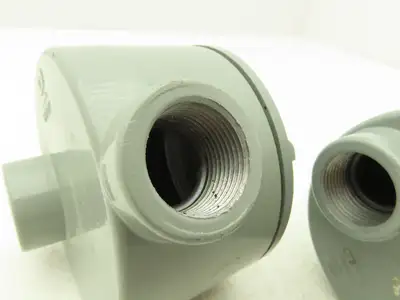 Rawelt GR Series Explosion Proof Conduit Outlet Box 3/4"NPT Two Hole Lot of 2