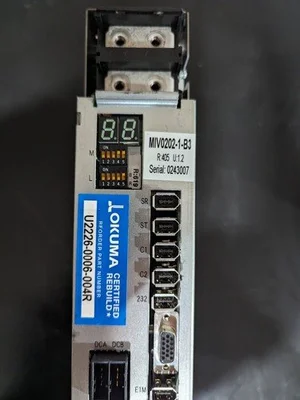 OKUMA Rebuilt MIV0202-1-B3 Servo Drive