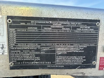 Used 2017 TRANSCRAFT 554C Flatbed Trailers Minnesota US | Carco Truck & Equipment #1514270