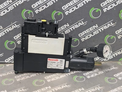 Rexroth 576351...0 Directional Solenoid Valve Assembly R412005902 Used
