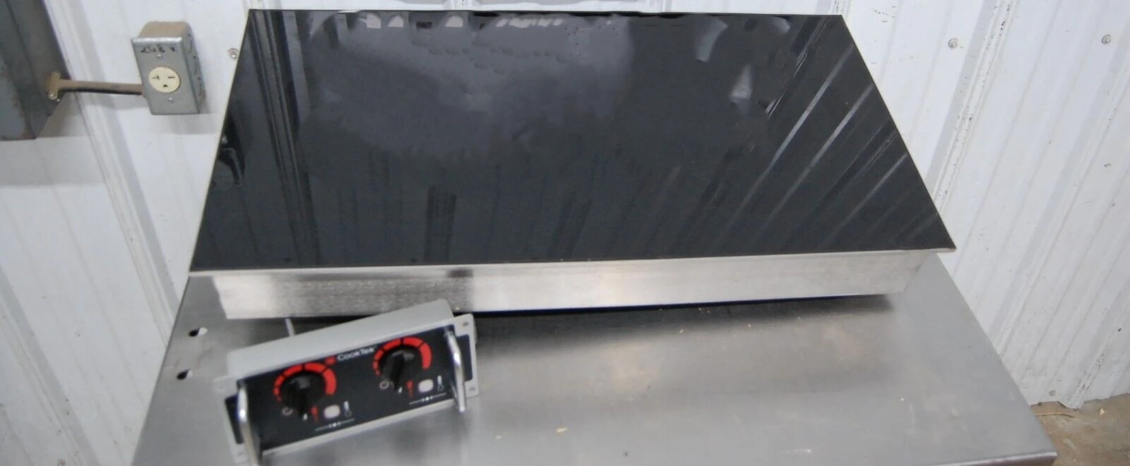 142-1099 Cook Tek Drop In Double Burner Induction Cooker Cooktop MCD2502S