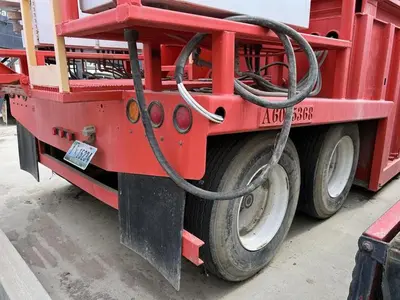 (2) Swaco CD 518 HV Slimline decanters centrifuges on trailer, Duplex SS.